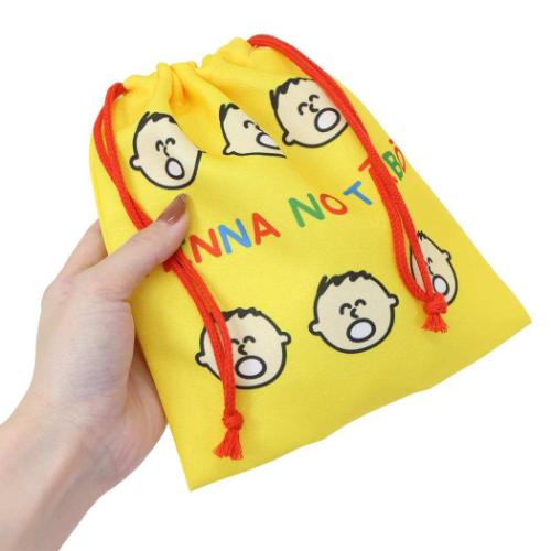 巾着袋 キンチャク マチ無し みんなのたあ坊 サンリオ みんなのたあ