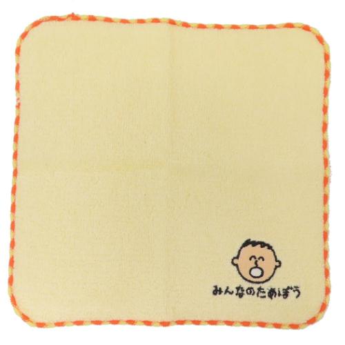 みんなのたあ坊 ワンポイント刺繍ハンカチタオル サンリオ ミニタオル キャラクター みんなのたあぼう オクタニ