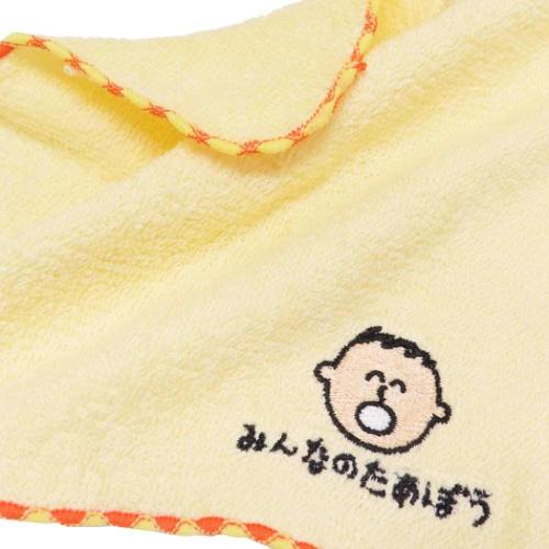 みんなのたあ坊 ワンポイント刺繍ハンカチタオル サンリオ ミニタオル キャラクター みんなのたあぼう オクタニ