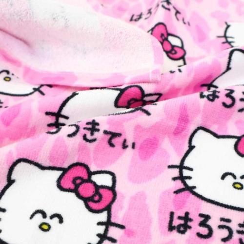ハローキティ フェイスタオル プリントロングタオル はろうきてぃ ふぇ