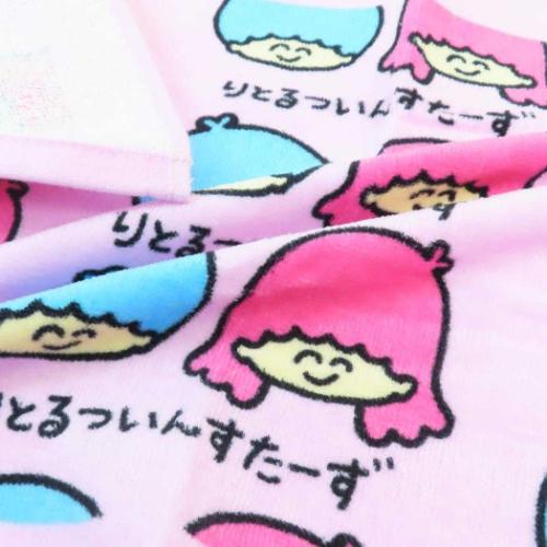 リトルツインスターズ グッズ フェイスタオル キャラクター プリント