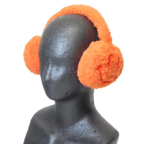 耳あて イヤーマフ スマイリーフェイス BOA ORANGE Smiley Face オクタニ ウォーマー雑貨 防寒
