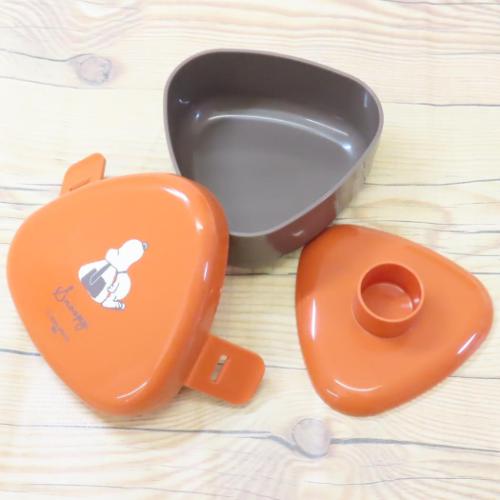 スヌーピー おにぎりケース ピーナッツ お弁当箱 キャラクター RED 大西賢製販