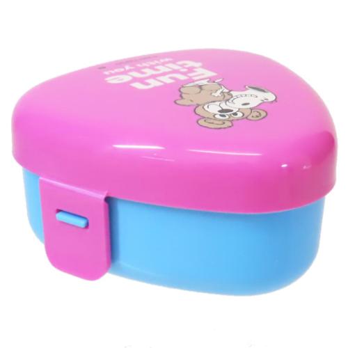 おにぎりケース お弁当箱 スヌーピー FUN TIME PINK ピーナッツ 大西賢製販