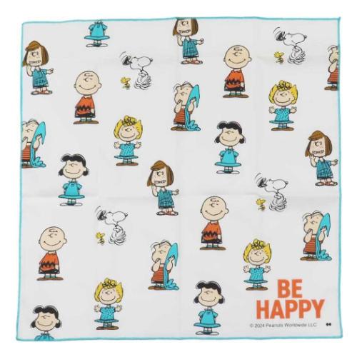 スヌーピー グッズ ランチクロス キャラクター お弁当箱ナフキン BE HAPPY ピーナッツ