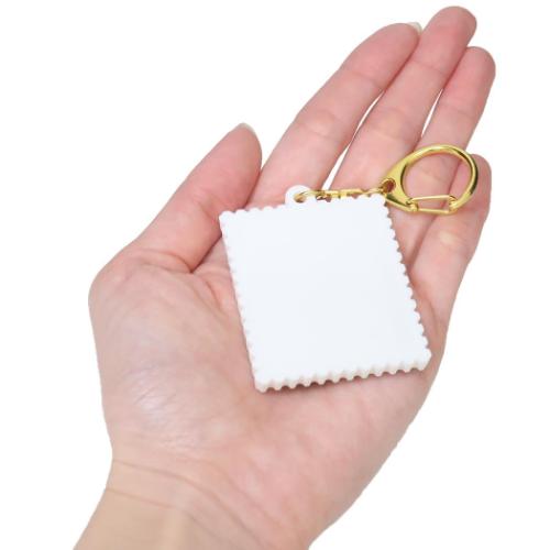 マイメロディ グッズ キーホルダー サンリオ キャラクター レトロ切手