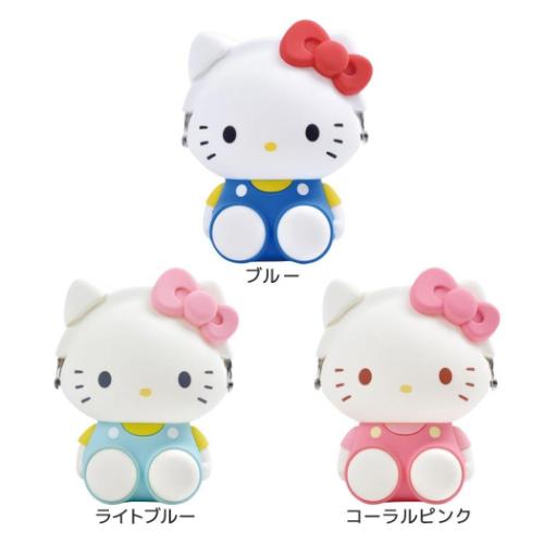 ハローキティ キャラクター がま口ポーチ 3D POCHI スリーディーポチ