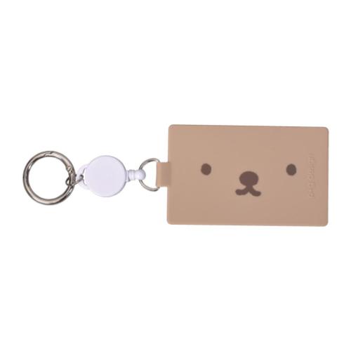 ミッフィー 定期入れ KAI SATSU カイサツ リール付き パスケース ボリス ディックブルーナ ピージーデザイン