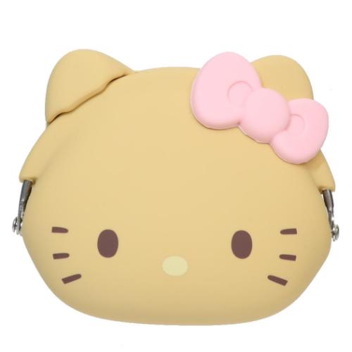 ハローキティ キャラクター コインケース mimi POCHI ブラウン