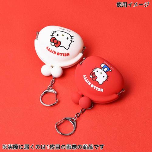 希少　新品　 シルバー925 ハローキティ ルビー ストラップ　サンリオ　ケース POCHI BABY ポチベビー コインケース ハローキティ サンリオ HELLO