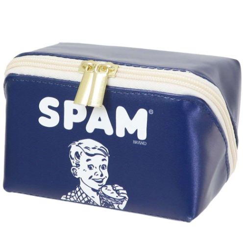 スパム キャラクター ミニコスメポーチ pacapo.mini パカポミニ スクエアポーチ SPAMBOY SPAM プレゼント 男の バレンタイン