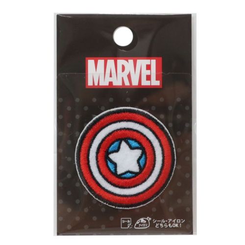 アイロンパッチシール ワッペン キャプテンアメリカ MARVEL パイオニア 手芸用品 キャラクター