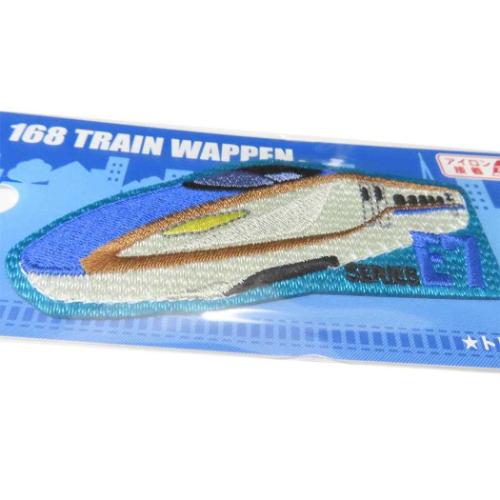 ワッペン トレインワッペン 大 E7系北陸新幹線 鉄道 パイオニア 手芸用品 大きい