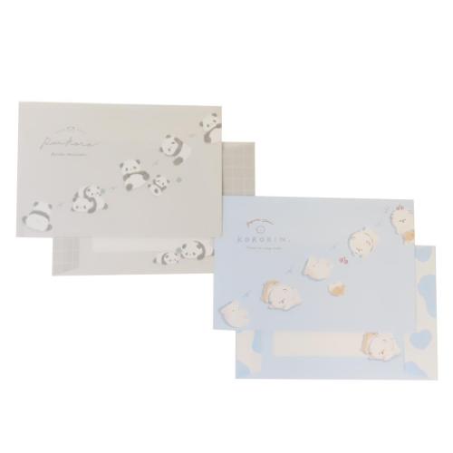 レターセット ボリューミーレター ころころアニマル クーリア