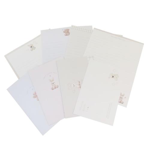 レターセット ボリューミーレター マイフラッフィーフレンズ うさぎ