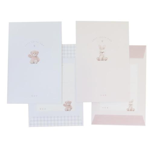 レターセット ボリューミーレター マイフラッフィーフレンズ うさぎ