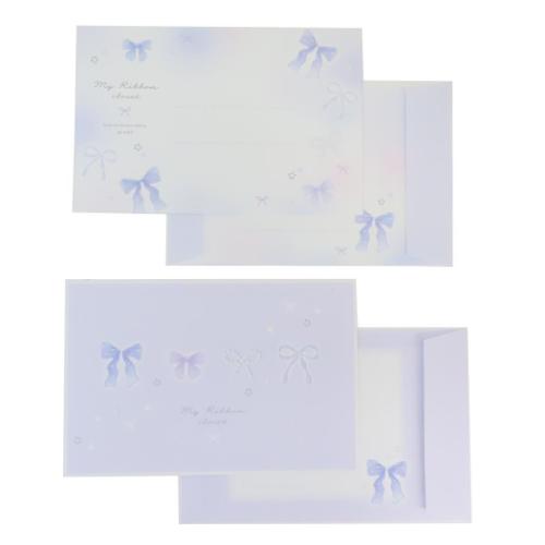 レターセット ボリューミーレター マイリボンクローゼット クーリア 手紙セット 便箋＆封筒