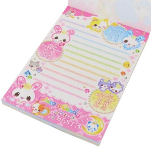 ブイメモ キャンディツインズ メモ帳 クーリア プリンセスキャンディ