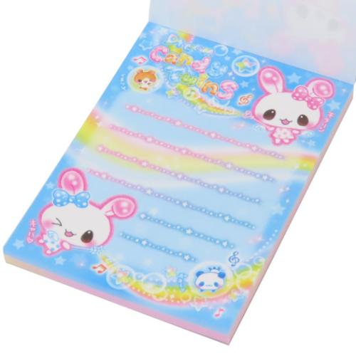 プチメモ メモ帳 キャンディツインズ ブルー クーリア : 雑貨&アートの