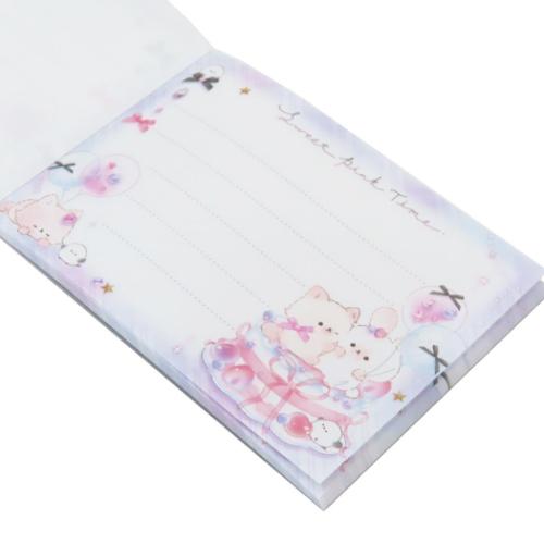 メモ帳 プチメモ スイートピンクタイム クーリア : キャラクターの