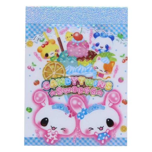 メモ帳 平成レトロファンシー キラキラグリッタープチメモ ミニミニ