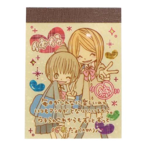 キラキラグリッタープチメモ ミニミニメモ 平成レトロファンシー メモ