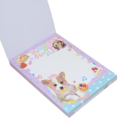 キラキラグリッタープチメモ ★超希少　平成レトロ　ポチポエム　メモ帳　折りたたみメモ　わんころ日記　当時品 ミニミニメモ メモ 平成レトロファンシー ノート・メモ帳