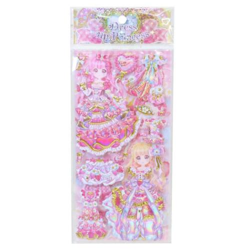 きせかえシール ドレスアッププリンセスシール シュガーリーベリープリンセス クーリア