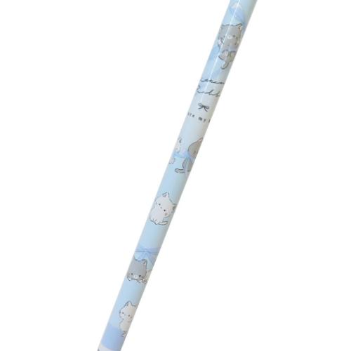 えんぴつ 肉球型マスコット付き鉛筆 2B 丸軸 キトゥンリボン クーリア 新学期準備文具