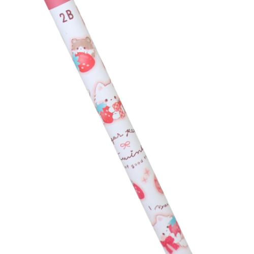 鉛筆 2B 丸軸 シュガープチツインズ クーリア