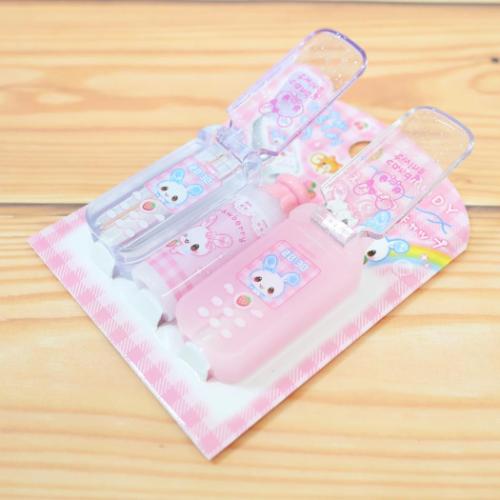 パロディミックス鉛筆キャップ 鉛筆キャップ ピンク キャンディツインズ クーリア 新学期準備文具 平成レトロキャラクター Y2K