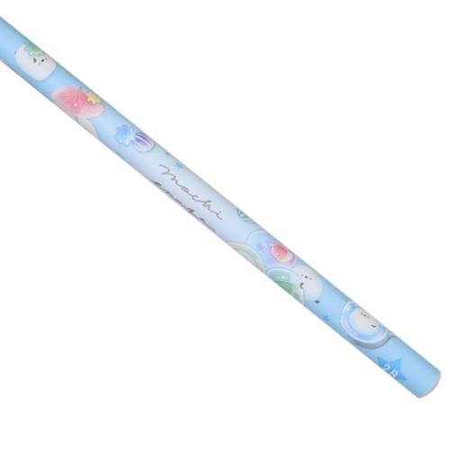 鉛筆 2B 丸軸 もちえなが つやつや クーリア 新学期準備文具 筆記用具