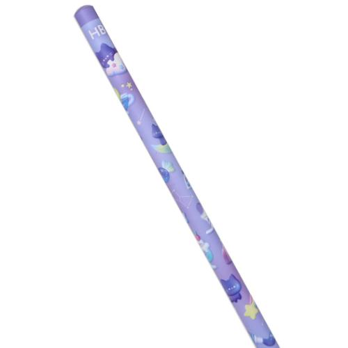 鉛筆 HB 丸軸 よるねこボンボン クーリア