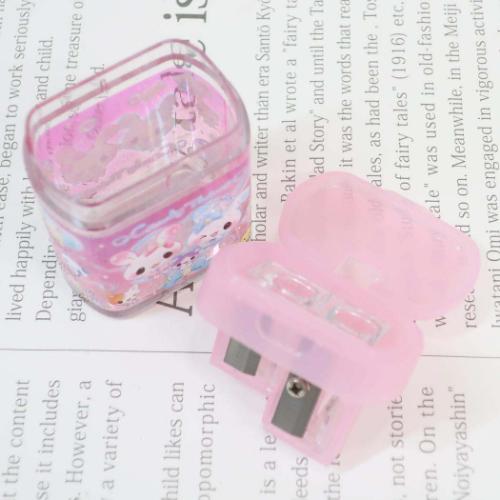 鉛筆削り キャンディツインズ 2WAYシャープナー リボン 新学期準備文具