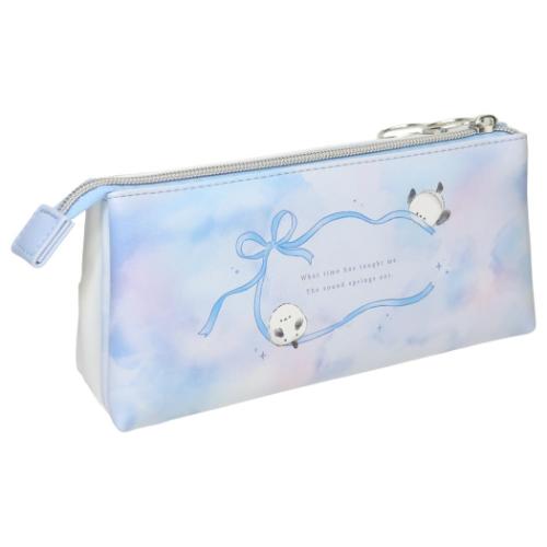 ペンケース ピタッとオープンポケットペンポーチ りぼんとえなが