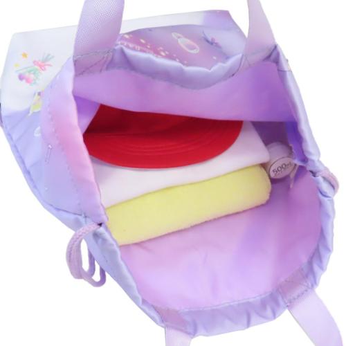 体操服バッグ ナップサック ナイトミャウ クーリア 新学期準備雑貨 体操服BAG 女の子