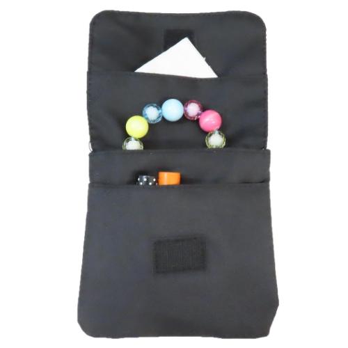 クリップポケット マルチポッケ モノクロームノワール クーリア クリップポーチ キッズポーチ