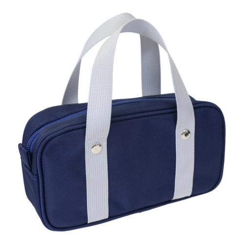 ペンケース スクールBAG型ペンポーチ ネイビー クーリア 新学期準備