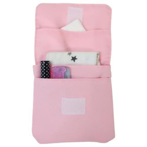 クリップポケット ショルダー付きマルチポッケ もふころりん うさぎ クーリア