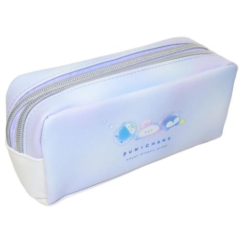 ペンポーチ きらきらぷにちゃんず ツインファスナーペンケース つ