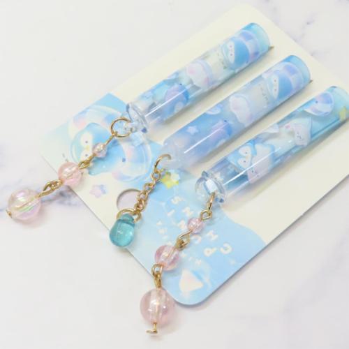 鉛筆キャップ きらきらぷにちゃんず チャーム付き鉛筆キャップ