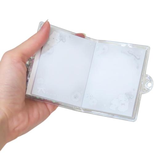 メモ帳 クラウドポップタイム キラキラフレークメモ クローバー