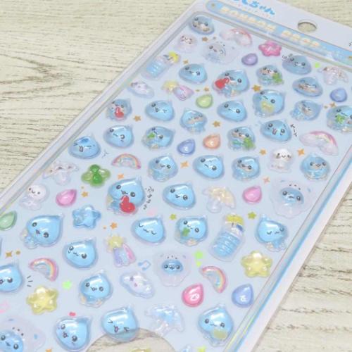 おひとり様1つまで】シールシート ボンボンドロップシール ミニ しずく