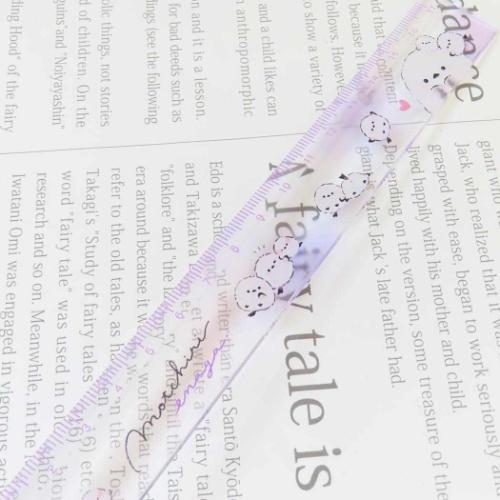 定規 もっちりず 17cmスリムストレートスケール もっちりえなが 新学期準備文具