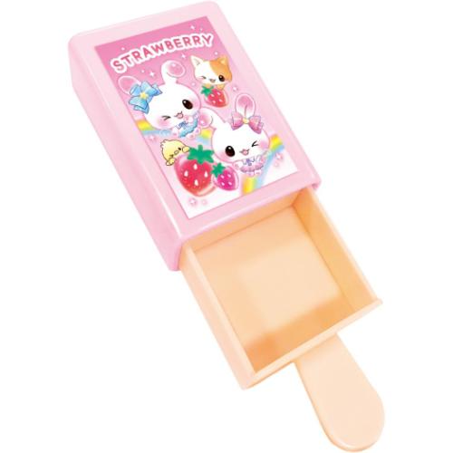 けしごむ マジックアイス消しゴム STRAWBERRY クーリア 爆買