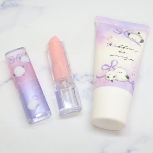 コスメ雑貨 リップクリーム＆ハンドクリームセット パープル クーリア