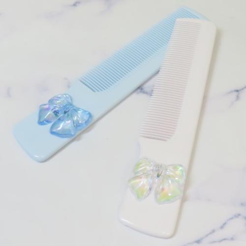 前髪コーム リボンコスメ ヘアブラシ クーリア オーロラ グッズ