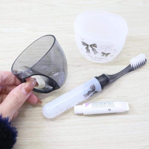 歯磨きセット 抗菌はみがきセット マイリボンクローゼット クーリア デンタルセット 日本製