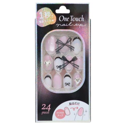 コスメ雑貨 ワンタッチネイルチップ オーバル マグネットガーリー クーリア 付け爪