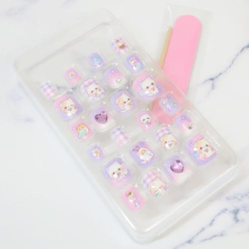 コスメ雑貨 タイルーネイルチップ エアリーチュチュ クーリア 付け爪 未就学児